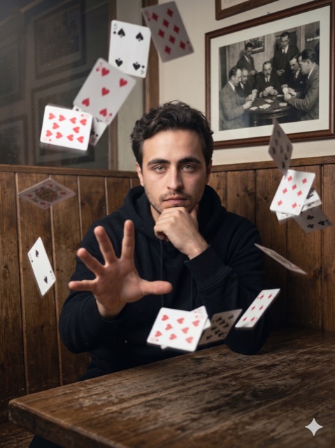Nano Banana Pro: Hoodie Card Master’s Telekinesis Reveal